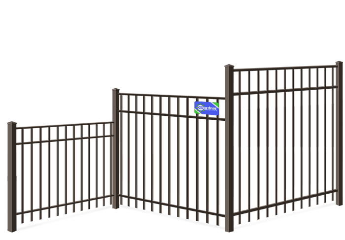 Residential Aluminum fence height options Southeast Louisiana