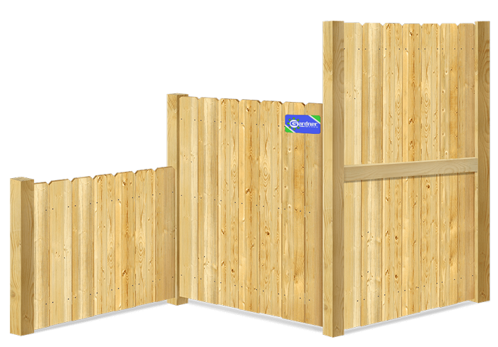 Residential Wood fence height options Southeast Louisiana