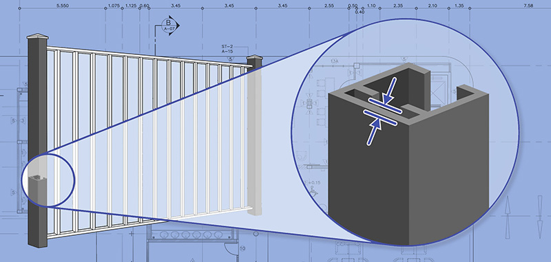 Southeast Louisiana Aluminum fence Posts installation company