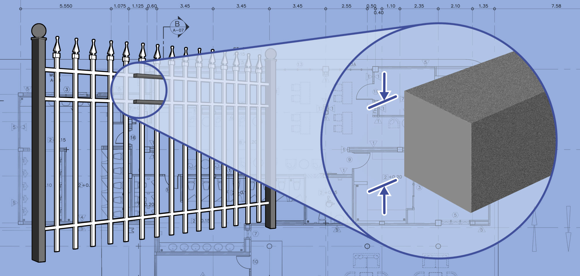 Southeast Louisiana Wrought Iron fence Rails installation company