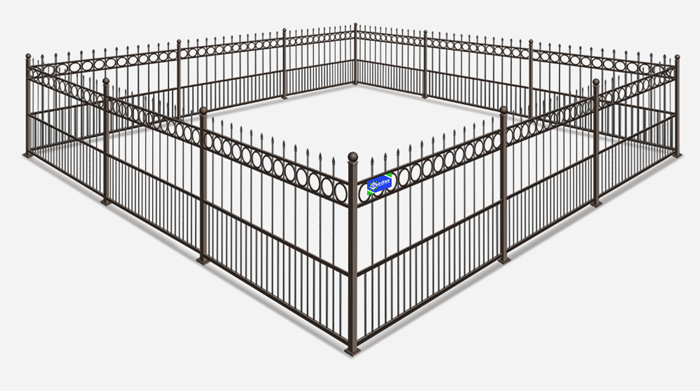 Wrought Iron fencing benefits in Southeast Louisiana