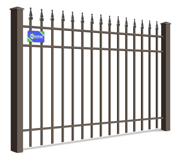 Wrought Iron fence features popular with Southeast Louisiana homeowners