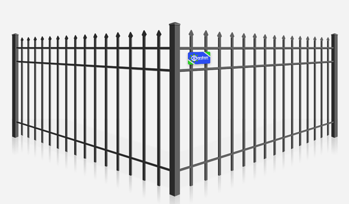 Spear top decorative steel fence company - Southeast Louisiana